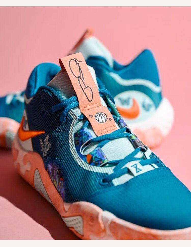 【官方旗舰店】保罗乔治6代通用通用篮球鞋 pg6 黑白绿橙情人节实战