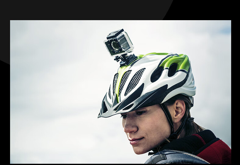 适用于机车头盔摄像头摩托行车记录仪随身骑行防水运动相机潜水下vlog