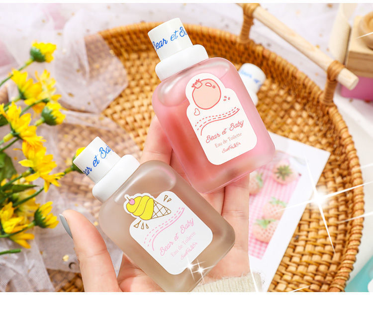 清新婴儿香小熊宝宝香水女学生持久清新自然蜜桃果香橘子奶香可爱小熊