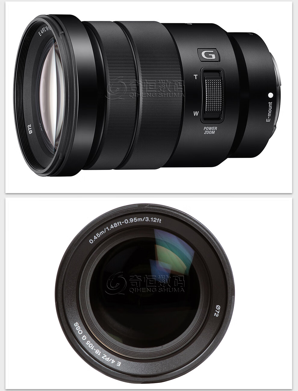 索尼sony18105mm18135mm18200mm二手半画幅标准变焦镜头1018mmf4e95新