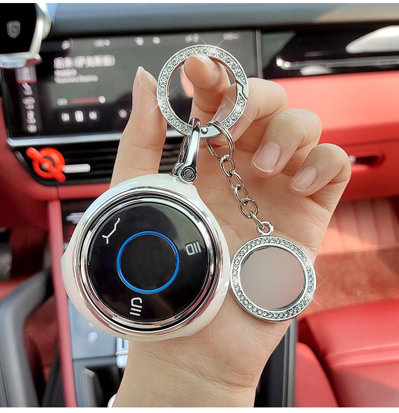 一宾适用于哪吒钥匙套新款哪吒v钥匙扣22哪吒u汽车钥匙壳高档男女款