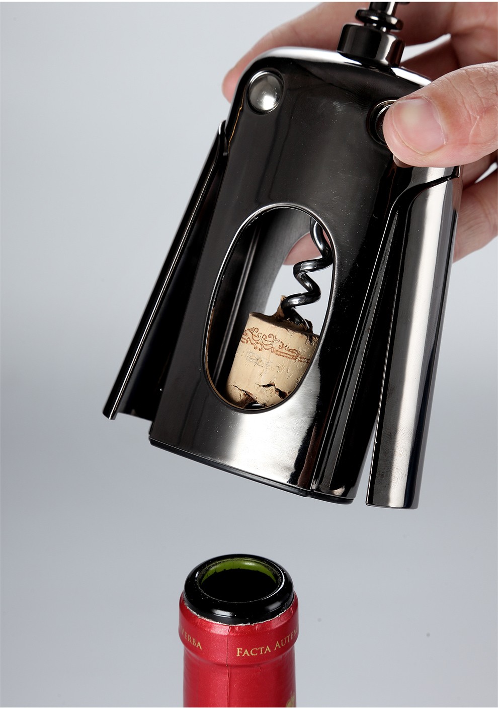 加硬加厚启瓶器 手动开酒器 家用省力葡萄酒啤酒起子 开瓶器/单个