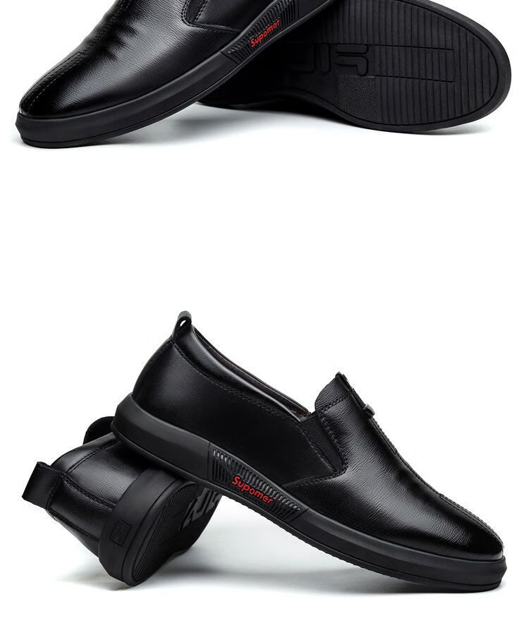 男士加肥加大码加宽脚宽大脚版鞋48码男士皮鞋47特大码46加大号45休闲