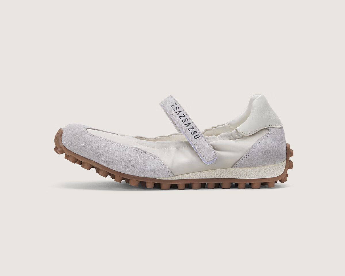 Sasa Su [Leaping Ballet] Spring Summer New Bean Sole Mary Jane Velcro Comfortable Ballet Sneakers Women Shoes 20
