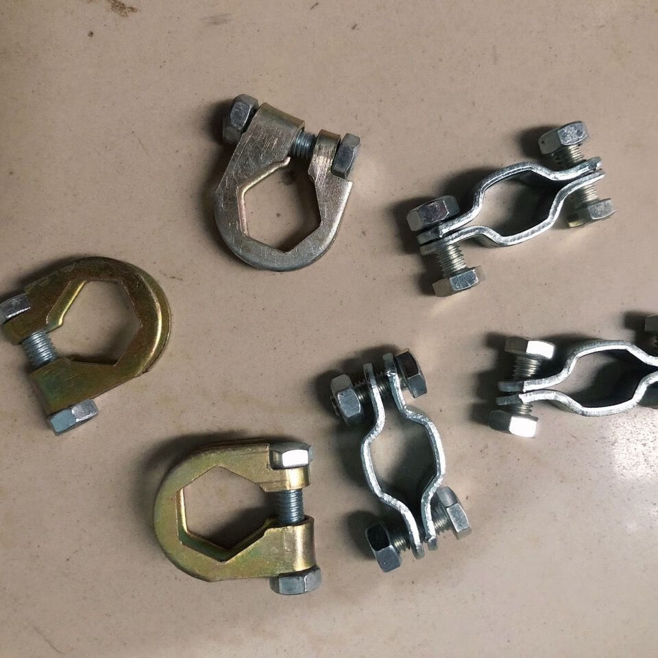 播种机配件轴卡子六方四方轴卡子肥盒卡片卡箍农机配件播种机配件 20