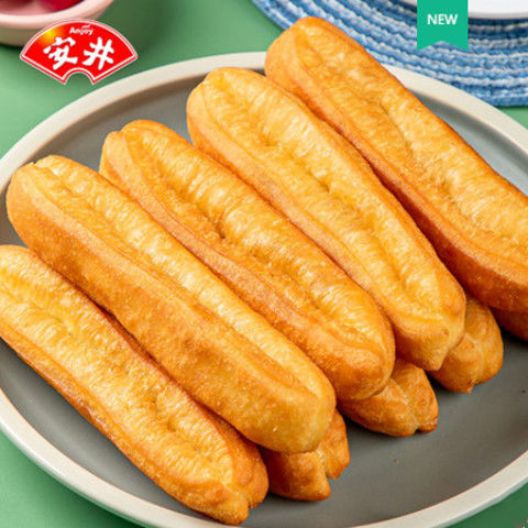 井火锅麻辣烫小油条500g家用早餐无矾速冻半成品香脆迷你油条 安井