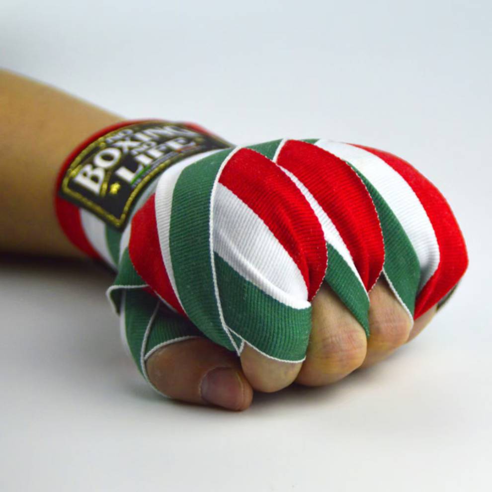 拳击绷带5米微弹拳击凝聚绷带成人男女缠手带儿童绑带格斗搏击泰拳微