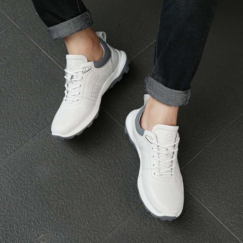 ecco爱步休闲运动鞋男户外探索透气舒适减震跑步鞋健步系列870909