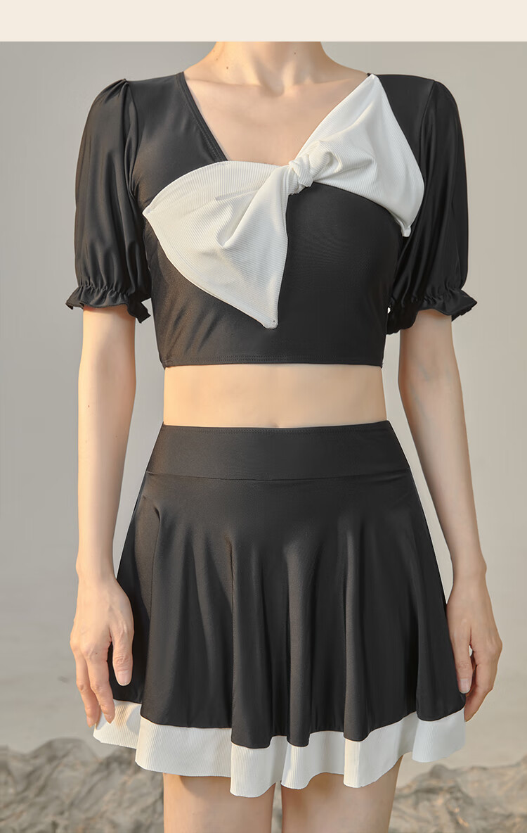 三亚小姐姐海边穿的【徐苏苏 沉香】网红风保守遮肚遮肉显瘦微胖女孩