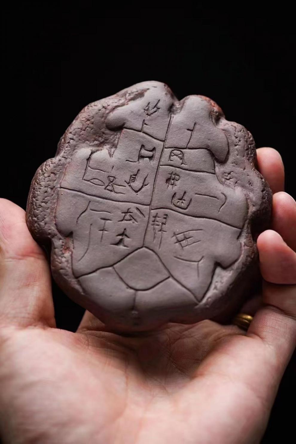 柚狮富甲一方手抓壶 富甲一方手抓壶复古仿生手抓壶 135cc紫砂富甲壶