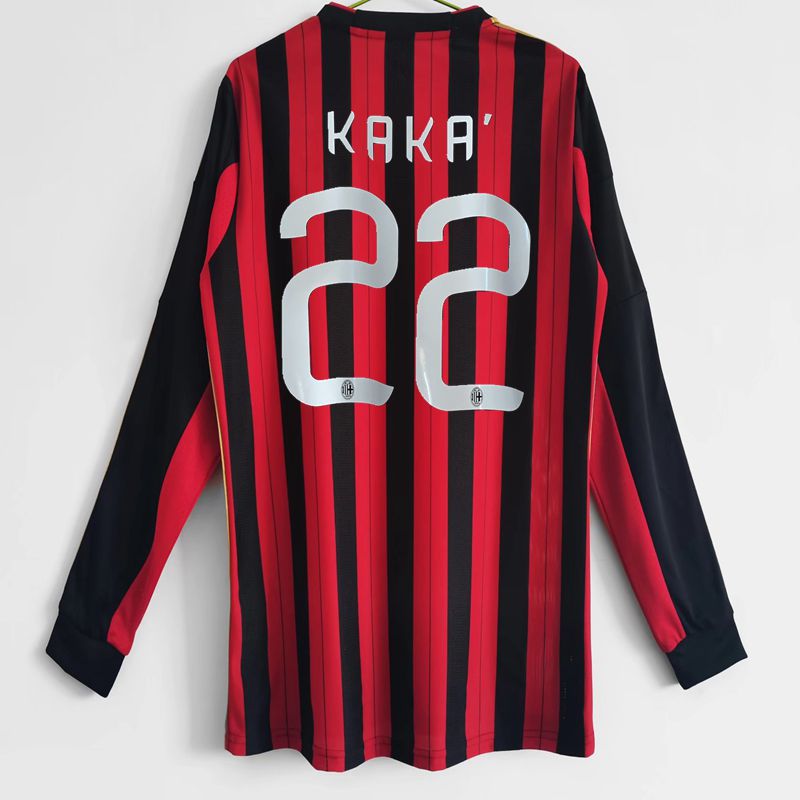 滕讯体育nba专营ac米兰球衣1314意甲足球服主场短-袖22号卡卡巴洛特利