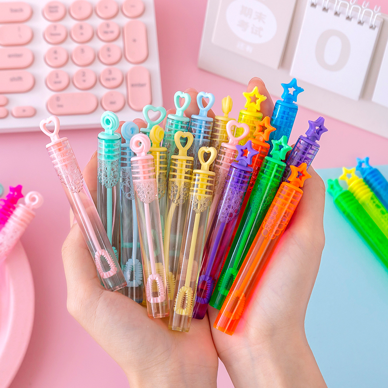 适用于迷你泡泡棒儿童吹泡泡玩具不易破泡泡水户外便携地推幼儿园小