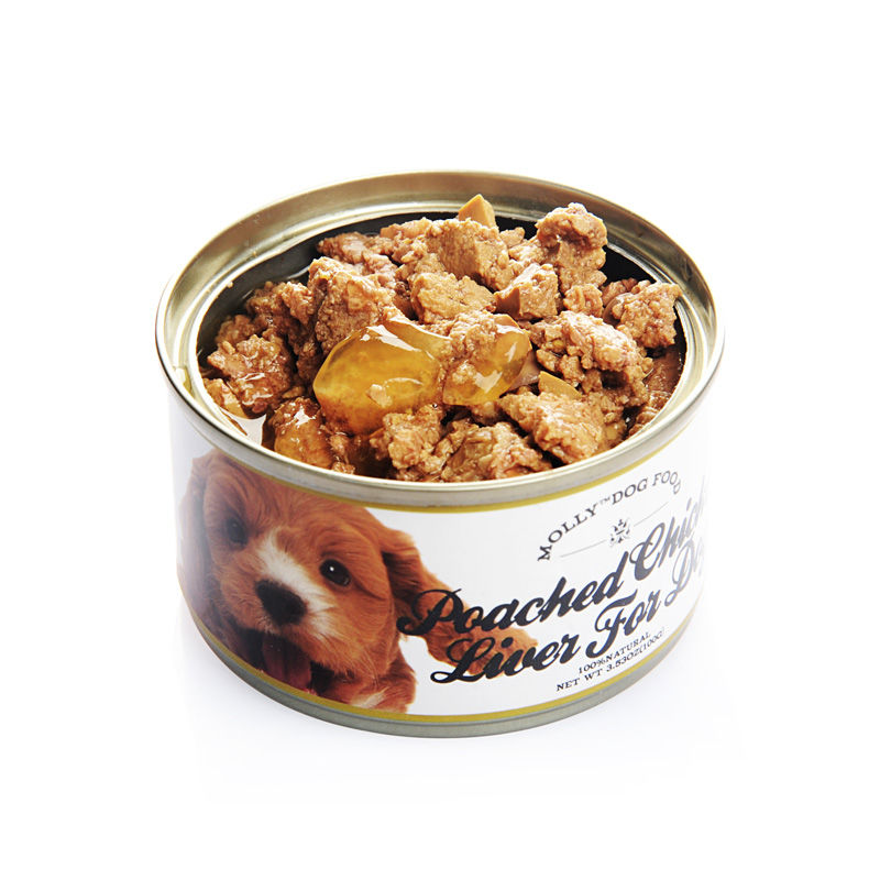 莫莉100克啫喱型犬用罐头10罐狗零食狗罐头泰迪幼犬狗粮主食湿粮3味