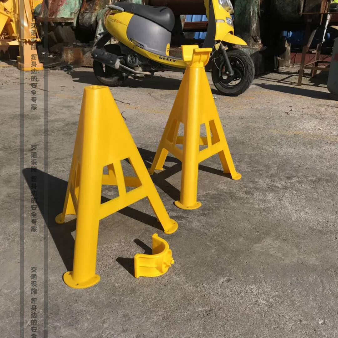 pvc玻璃钢塑料固定电缆支架地面工地电线三角脚架放线架托架58公分