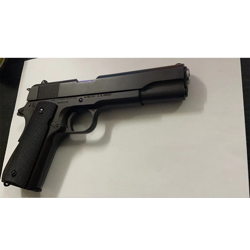 11战鹰zy1911原厂全金属仿真模型玩具枪军迷收藏激光冷媒动力自动连发