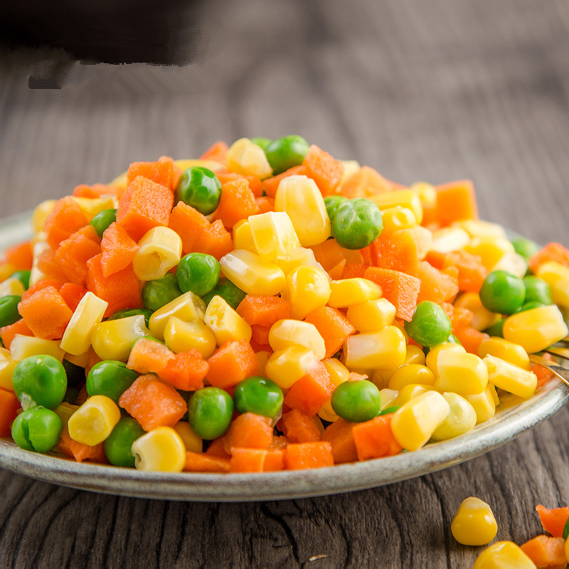 什锦菜2kg冷冻蔬菜美式杂菜速冻青豆玉米粒胡萝卜