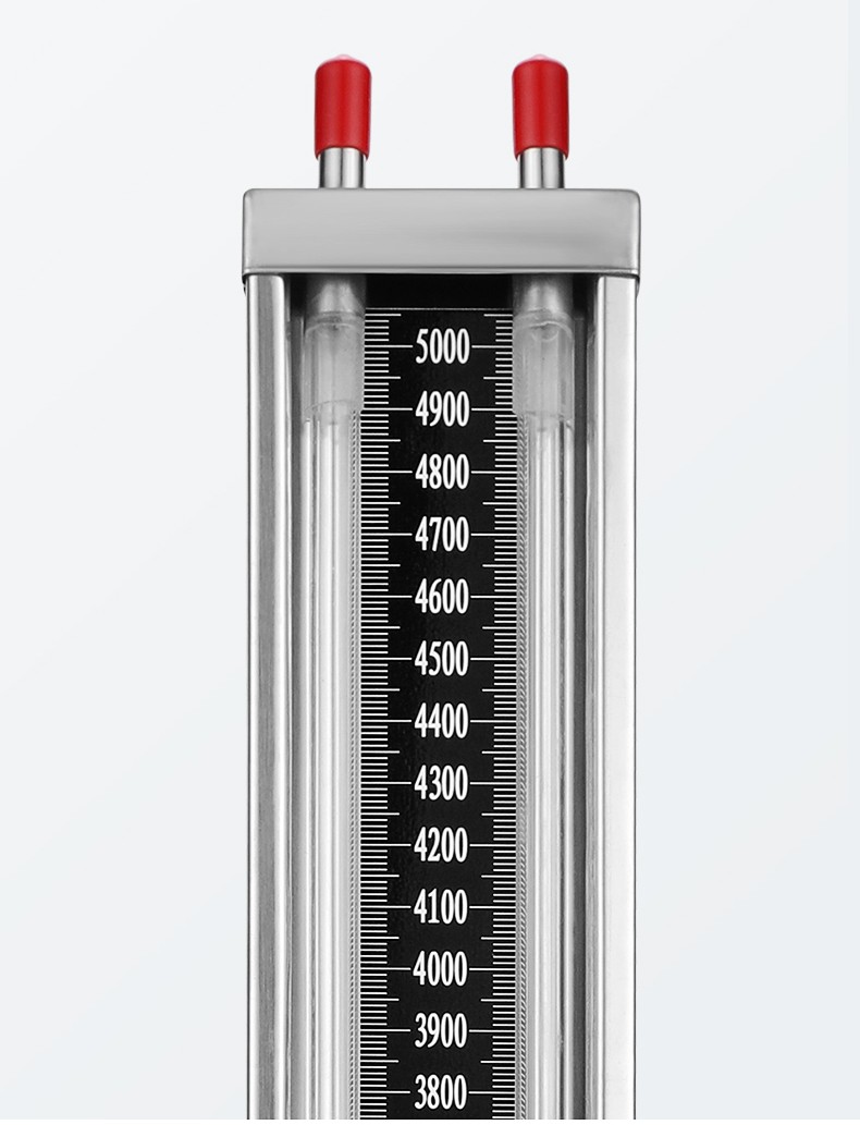 全不锈钢u型压力计 有机管压力计 压差表天然气管道检测u型压力计 0