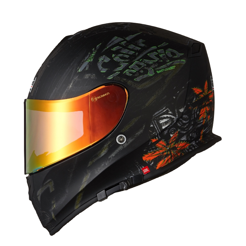 tankedracing坦克头盔电动摩托车全盔男女四季盔全覆式双镜片防雾头盔