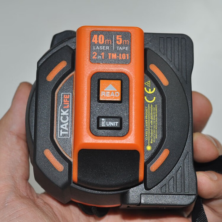 红外线卷尺 简单好用!装电池!