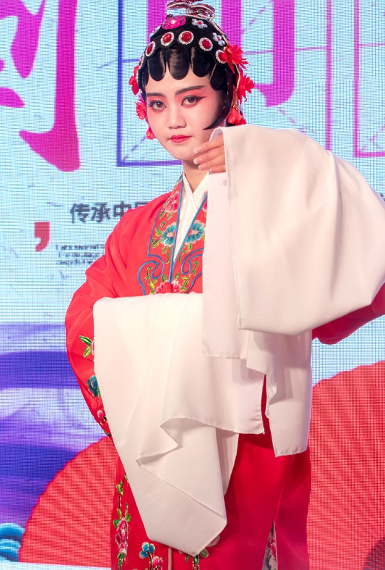 戲服戲曲服裝裝女花旦京劇古裝越劇演出頭飾水袖戲劇唱戲衣服 抖音