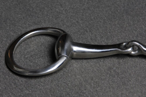 b12-005 o型口衔铁英式口衔铁 马口衔马嚼子马衔马具马术用品