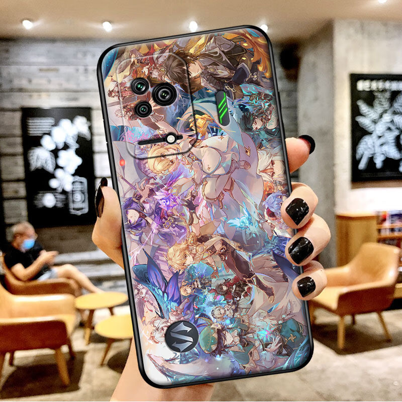 手机通用pro手机壳原神游戏周边软壳5rs神里八重神子定制魈 墨镜魈 要