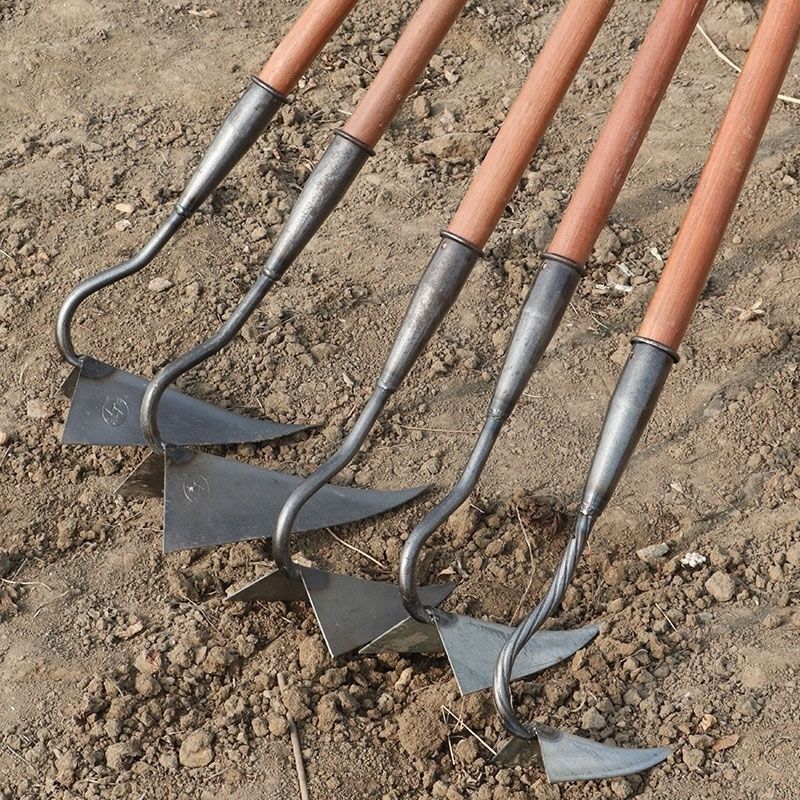 开沟神器三角开沟锄尖锄镐拉锄施肥起垄搂沟鹰嘴尖头锄头开荒种菜施肥