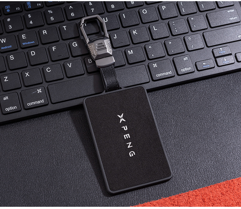 旁恩21款小鹏p7数字卡片钥匙套g3i磁吸智能nfc卡套鹏翼p5汽车钥匙包壳