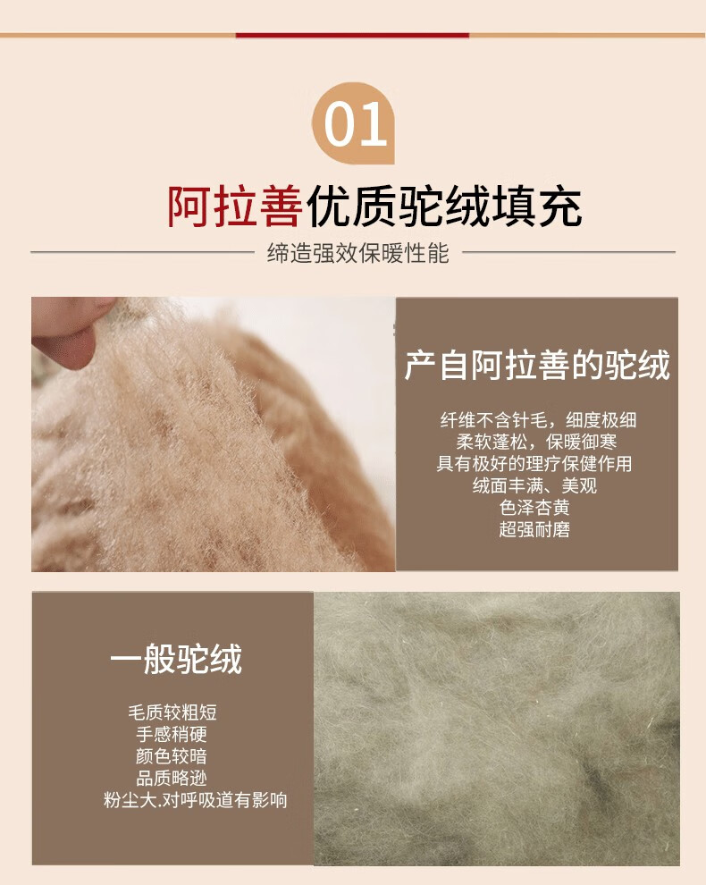 の恒源祥品牌家纺温馨暖冬驼绒被子冬季加厚单双人学生儿童骆驼绒被芯