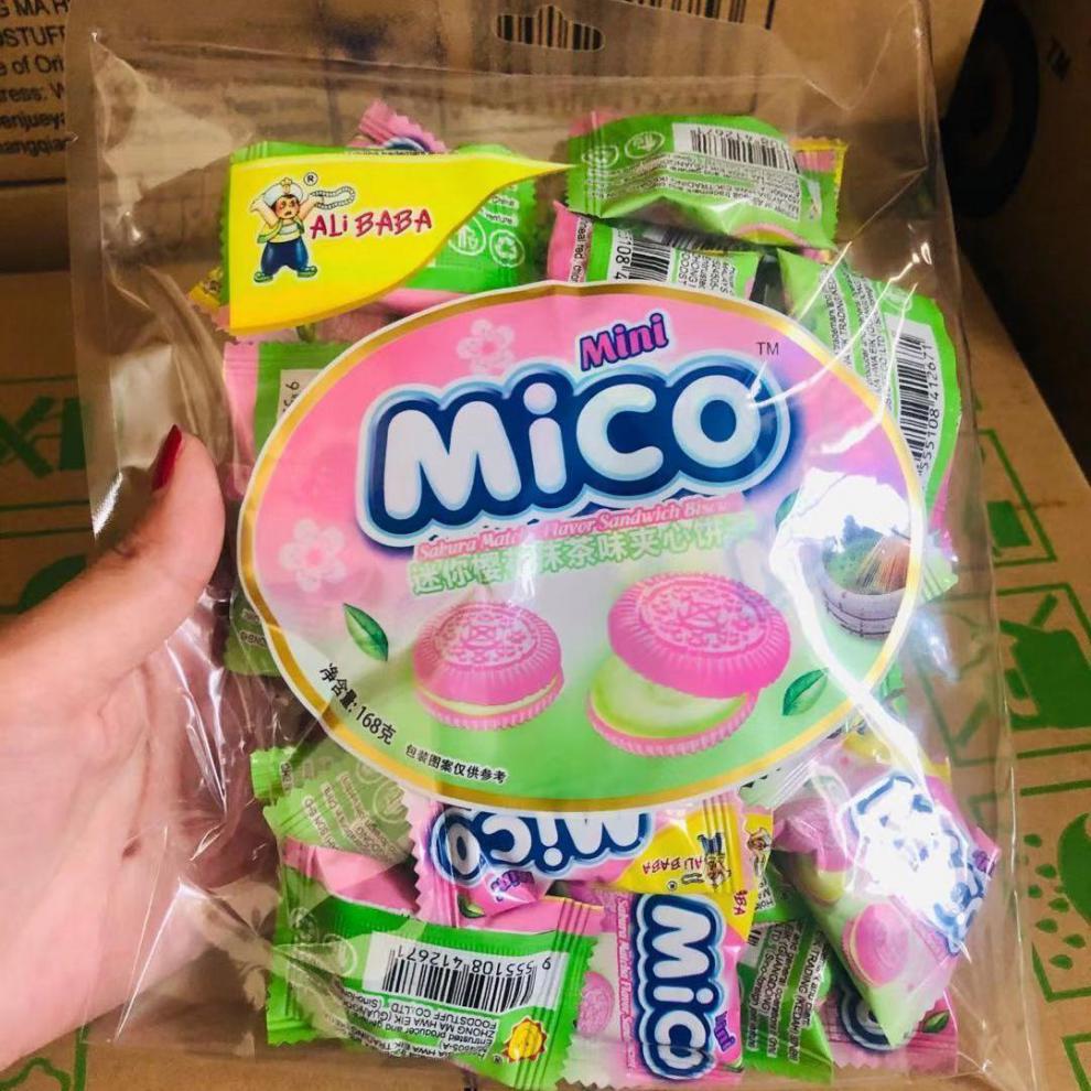 mico迷你小黑饼奥利奥口味奶油巧克力夹心饼干网红零食代餐饼干糕点