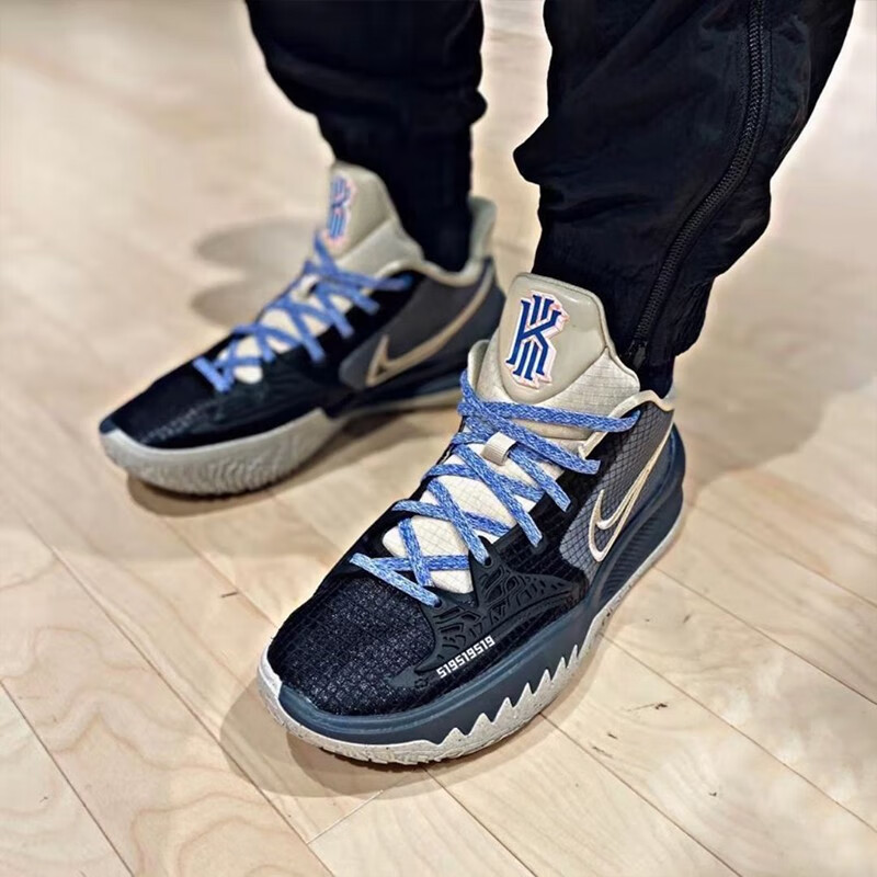 耐克男鞋nikekyrielow4ep欧文4代黑绿橙绿橙粉低帮实战篮球鞋运动休闲