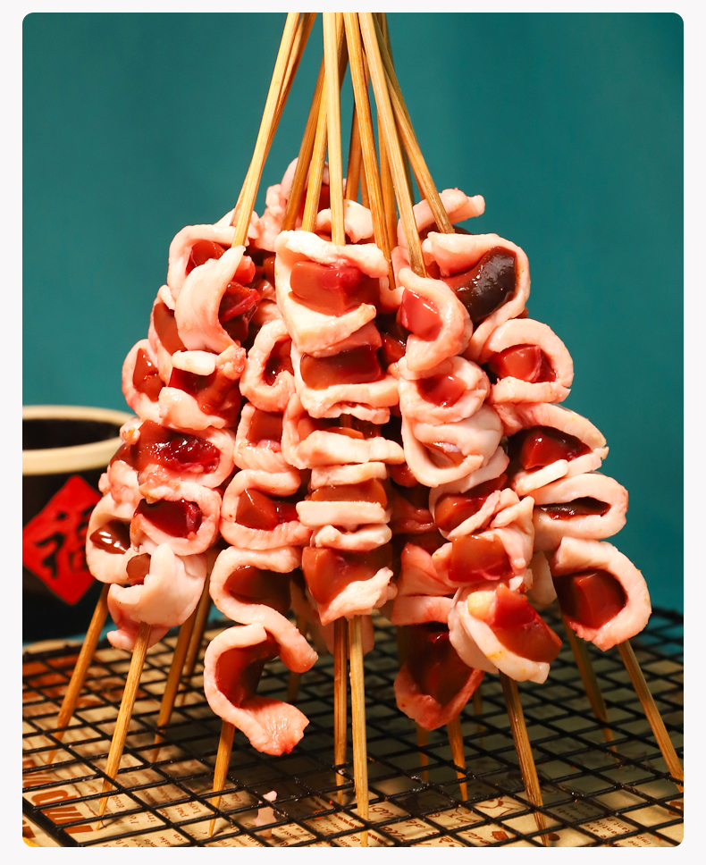滩羊鲜生宁夏滩羊肉生鲜羊腰子串新鲜原切油包腰纯手工串串半成品烧烤