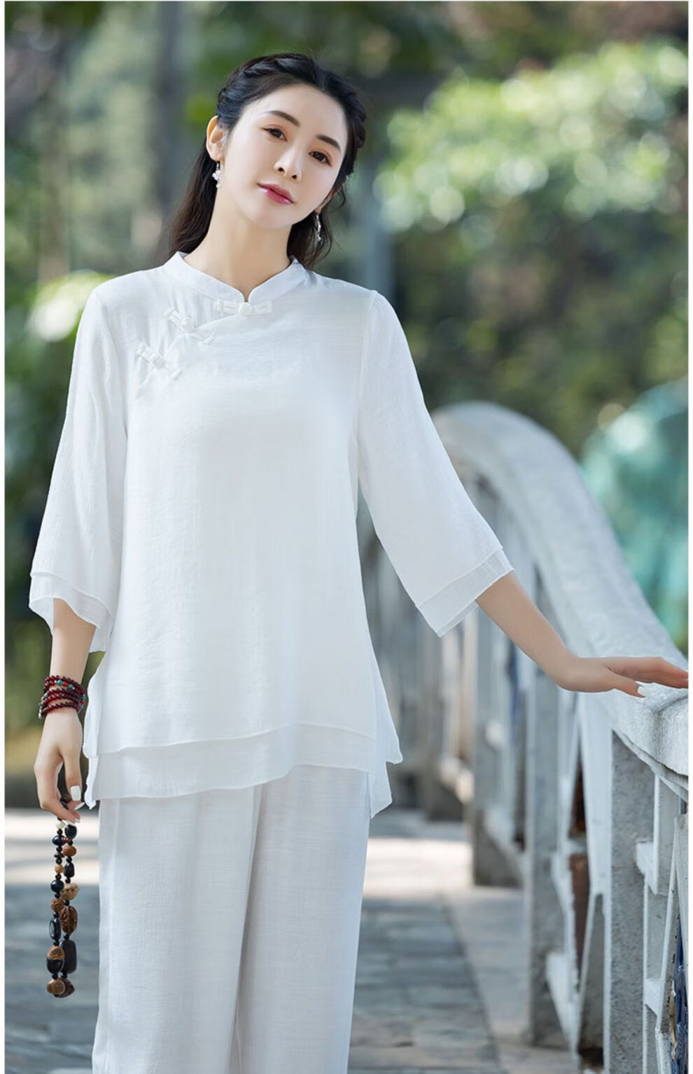 禅服佛系女佛系女装居士服女年轻中国风唐装禅意茶服春夏棉麻禅修服