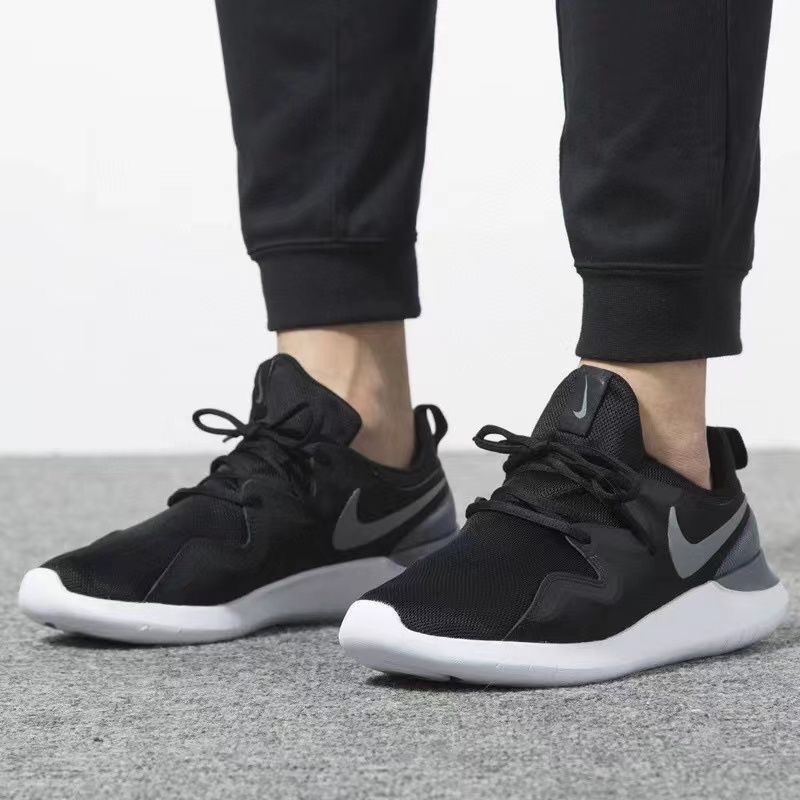 伦敦四代跑鞋4代春夏季网面防滑防滑跑步鞋运动鞋 黑白灰 36【图片