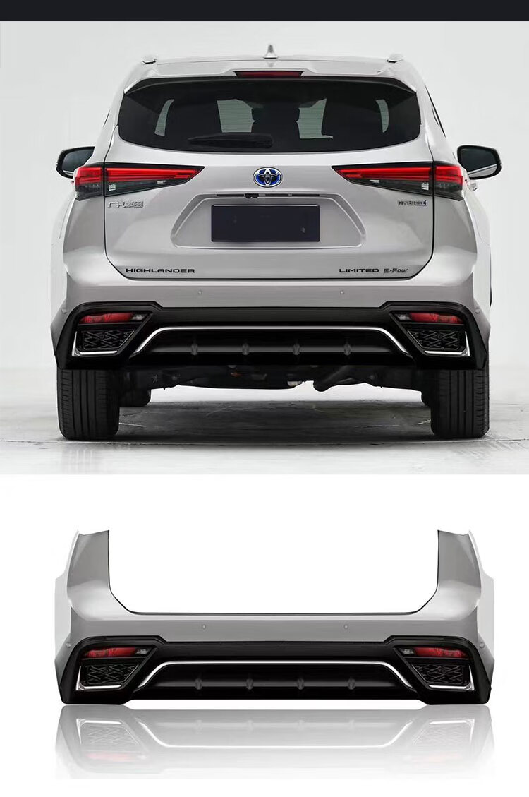 欧米奥(oumiao)适用丰田汉兰达皇冠陆放改装雷克萨斯前杠前脸中网老改