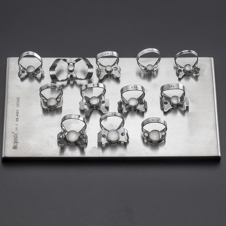 b4支架置放钳牙医工具口腔正畸种植橡皮障打孔器橡皮障夹安备注发货