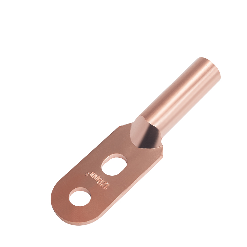 chnqanx 国标双孔铜鼻子dts35/50/70/95/120/150平方铜接线端子电缆铜