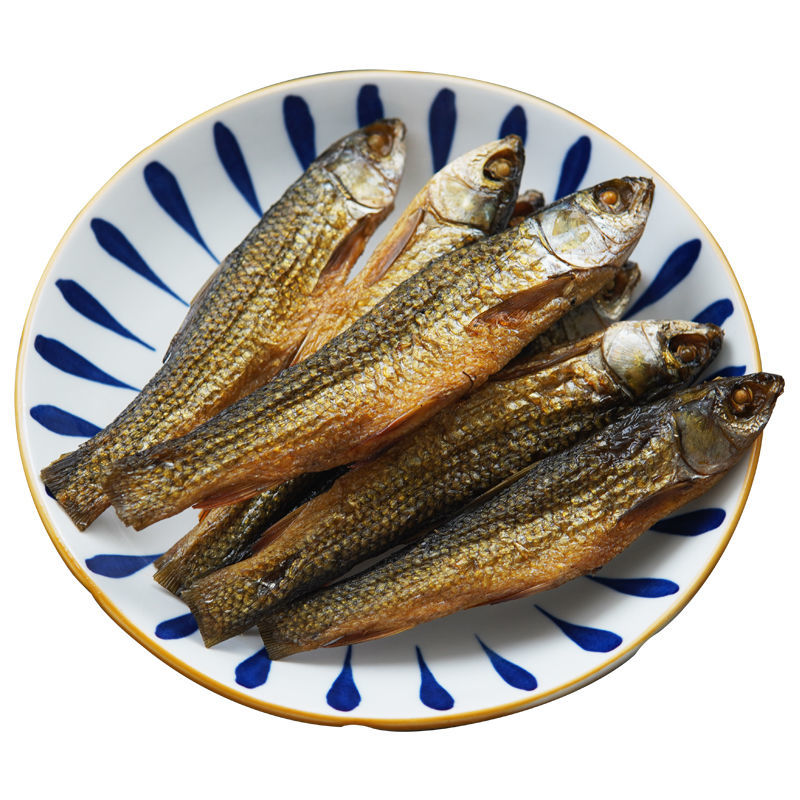 东江鱼干农家自制柴火烟熏小鱼干湖南特产淡水鱼干干货有头东江鱼2斤