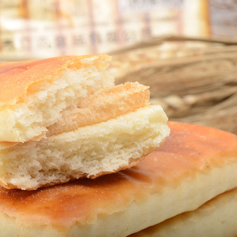 东北老式大饼干 软方饼干 大方饼 糕点 零食早点600克 600g【图片