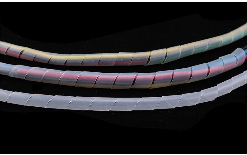 高湘高纏繞管繞線管包線管收納管螺旋式護線管束線器電線保護套理線器