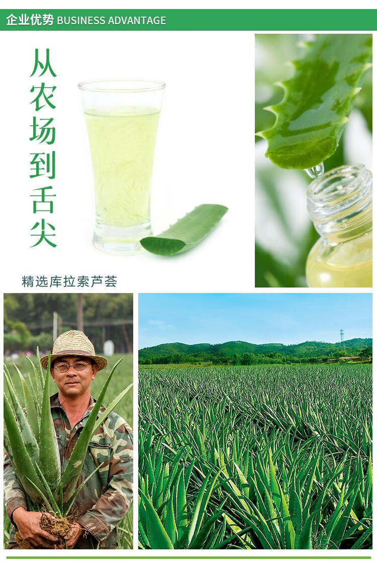 健桥草莓芦荟饮料500ml可食用芦荟果肉水果饮料 500mlx2瓶【图片 价格