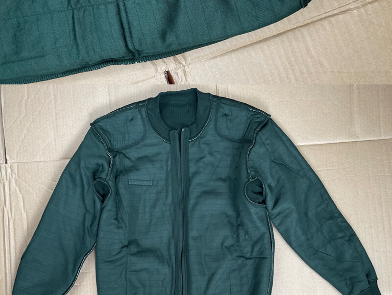 八路军衣服绒衣绒裤套装秋冬季保暖防寒橄榄绿色户外拉链棉裤毛衣毛裤