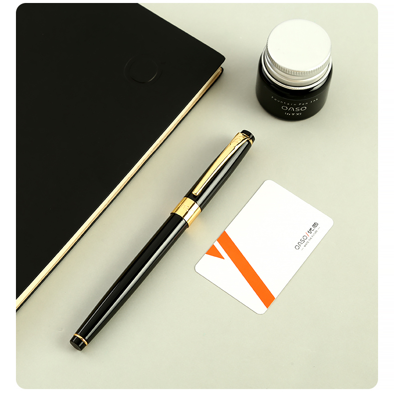玉泉韵oaso优尚cn101礼钢笔礼盒038mm学生练字钢笔书法笔男士商务女