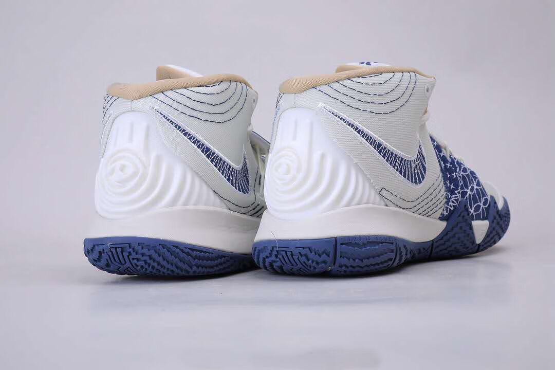 欧文合体篮球鞋男鞋黑蓝刺绣大眼欧文6代南海岸战靴 欧文6迷彩紫 36