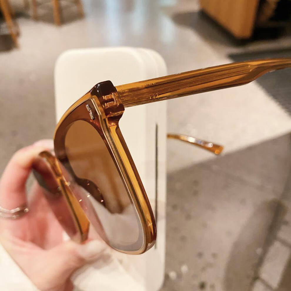 冰宙眼镜gmfrida高定板材时尚方形开车户外遮阳防男女同款墨镜情人节