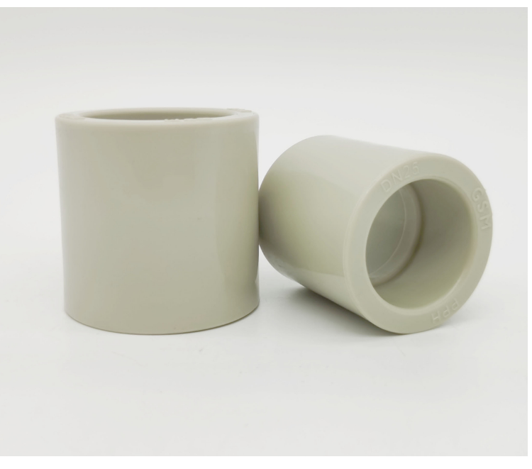 pp直接pph热熔直通ppr直管接头塑料对接承插焊接二通耐高温耐酸碱dn15