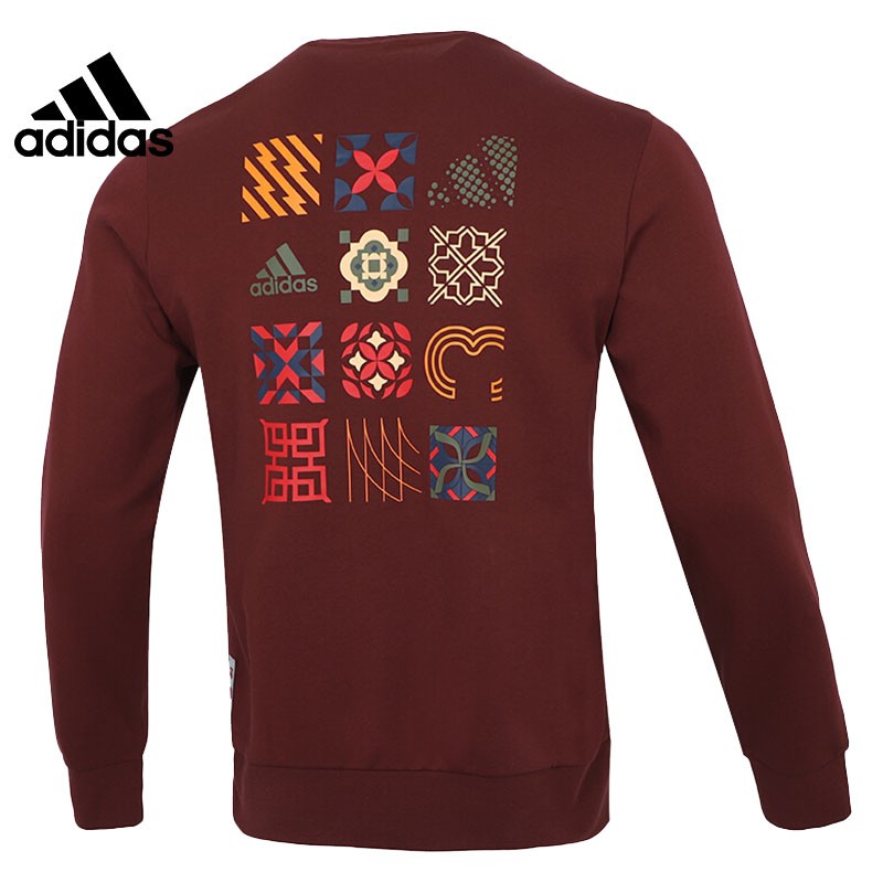 adidas阿迪达斯2022春季男子cny运动休闲训练套头衫卫衣hc0265hc0