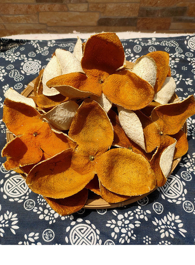 新会 东甲大红陈皮老陈皮干 泡茶农家生晒香甜回甘 东甲5年100克