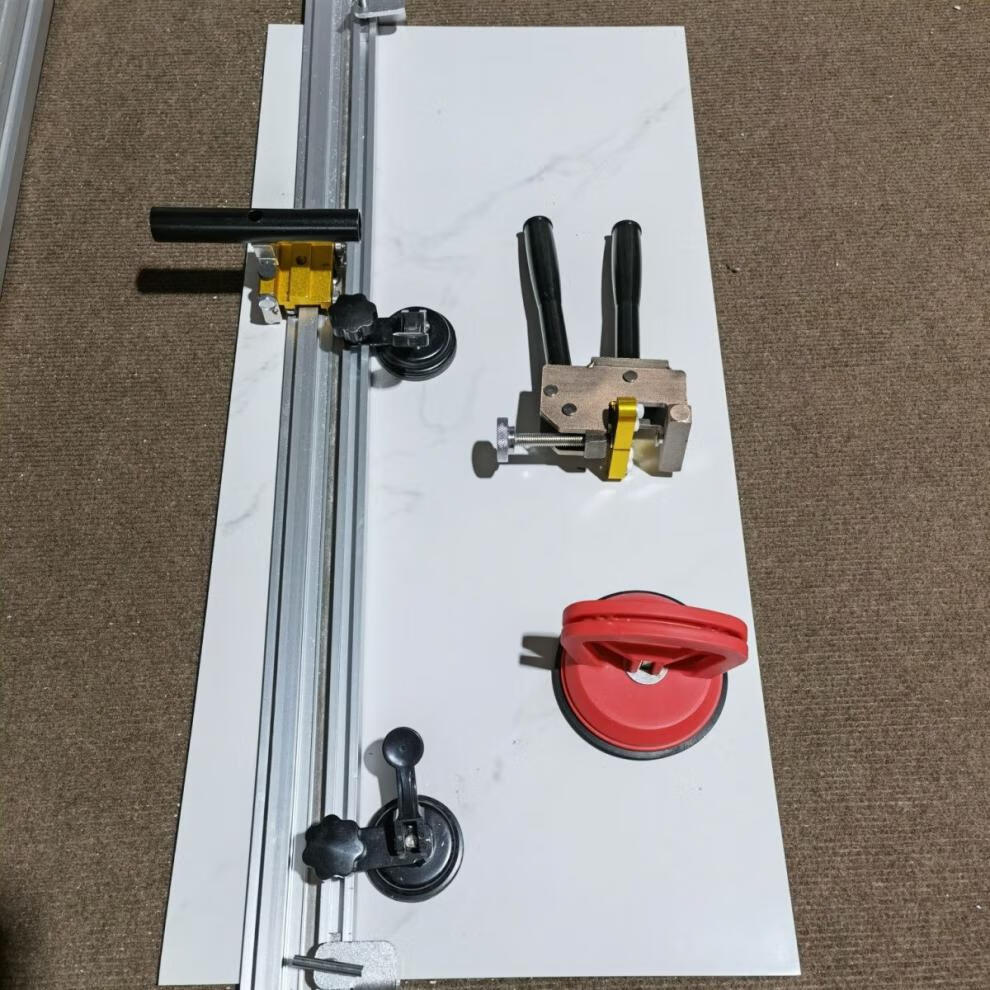 瓷砖轨道式轴承推刀新型导向瓷砖推刀 上压式大力钳组合 轨道式轴承推
