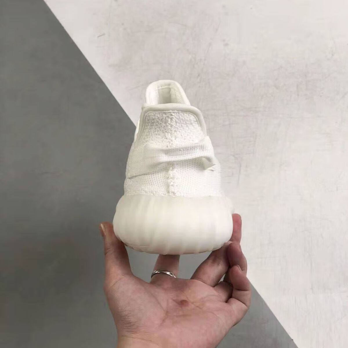 耐克椰子鞋男正版350v2真爆满天星夏季情侣运动鞋女爆米花休闲跑鞋 深